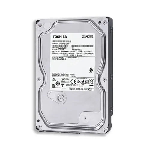 Disco duro Toshiba DT02ABA200V de 2 TB para videovigilancia