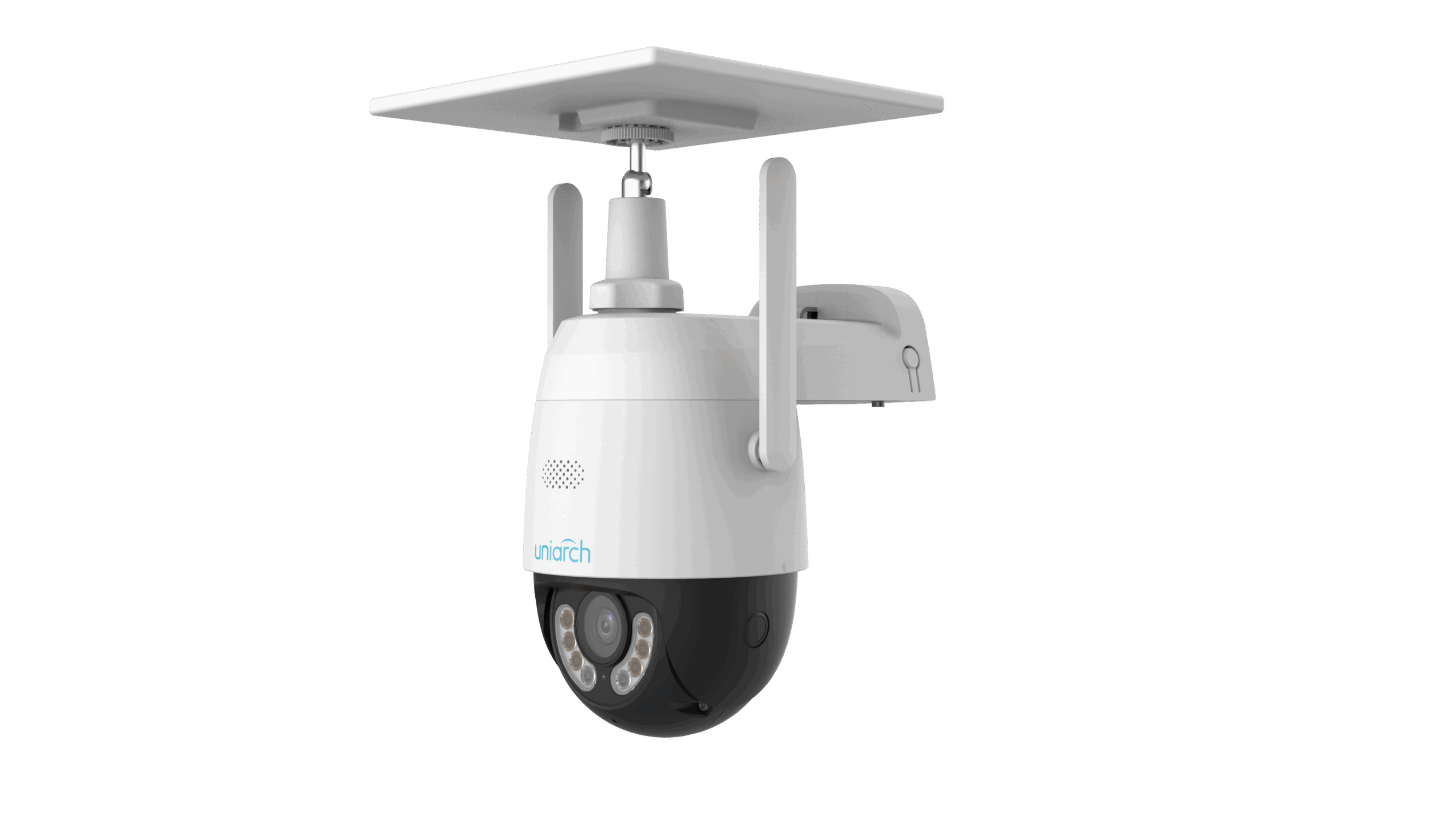 Uho-P2G-M3F4D-LA - Cámara PT IP 4G 3MP Solar 4.0mm IR 30Mts Mic Uniarch - imagen 1