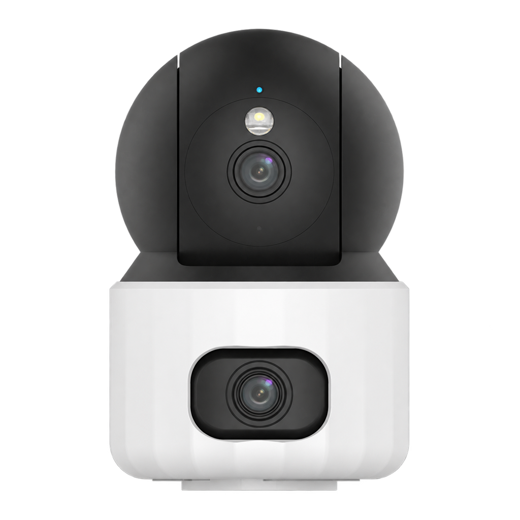 Uho-S3S-M55D - Cámara PT IP Wi-Fi 5MP+5MP 4.0mm IR 10Mts Dual-Lens Interior Mic Botón Uniarch - imagen 1