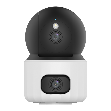 Uho-S3S-M55D - Cámara PT IP Wi-Fi 5MP+5MP 4.0mm IR 10Mts Dual-Lens Interior Mic Botón Uniarch - imagen 1