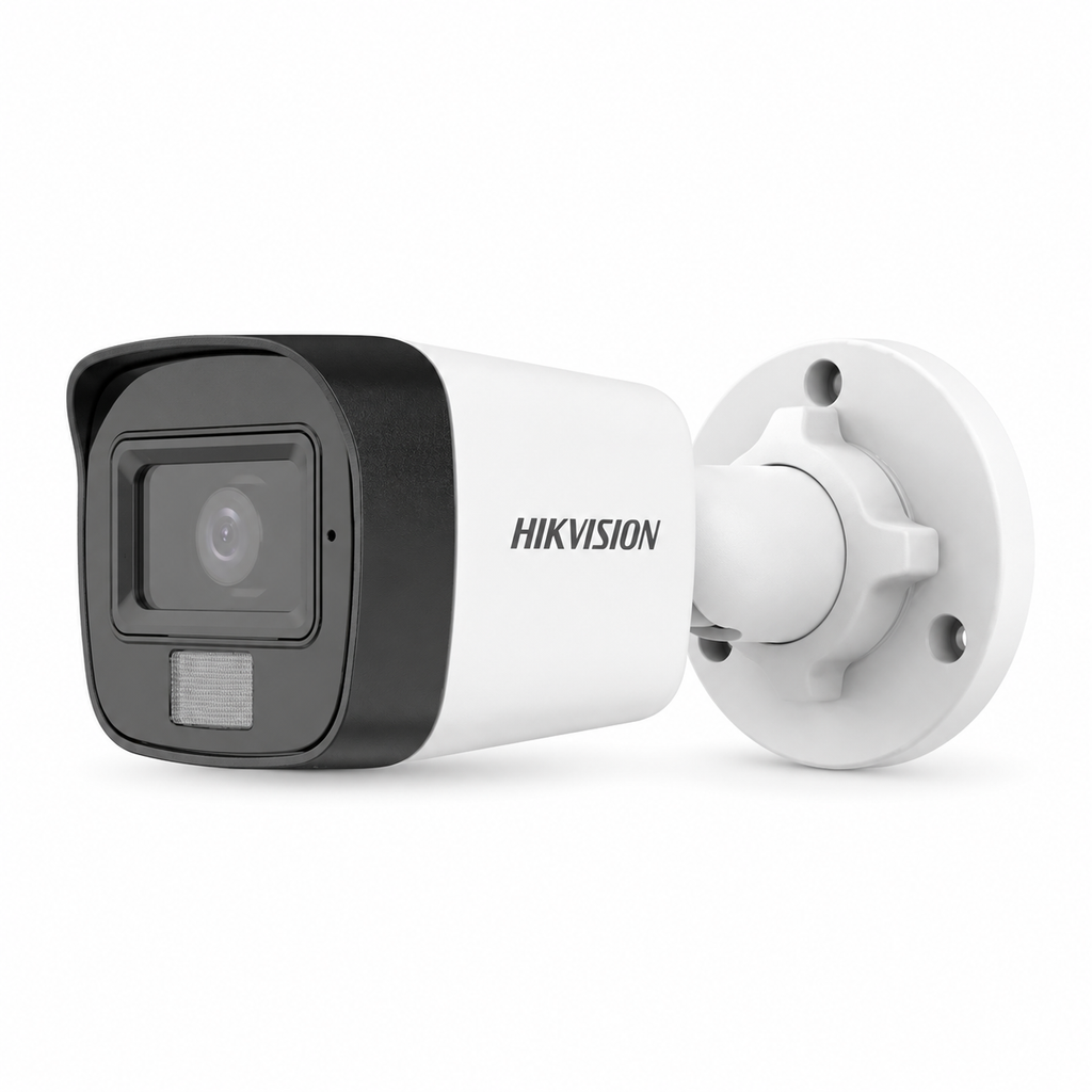 Cámara Bullet Hikvision 2 MP Dual Light con Audio 2,8 mm — DS-2CE16D0T-LPFS