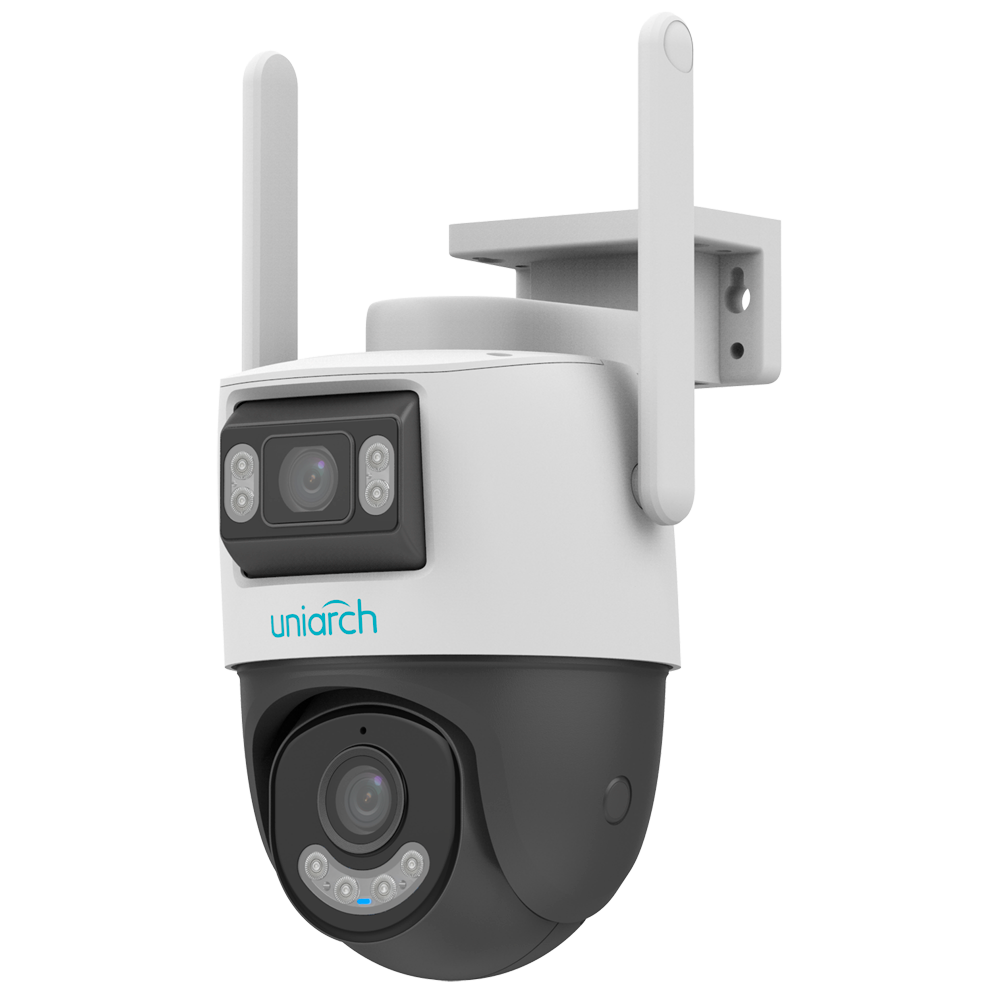 Uho-P2S-M33F34 - Cámara PT IP Wi-Fi 3MP+3MP IR 30Mts Dual-Lens Mic Uniarch - imagen 1