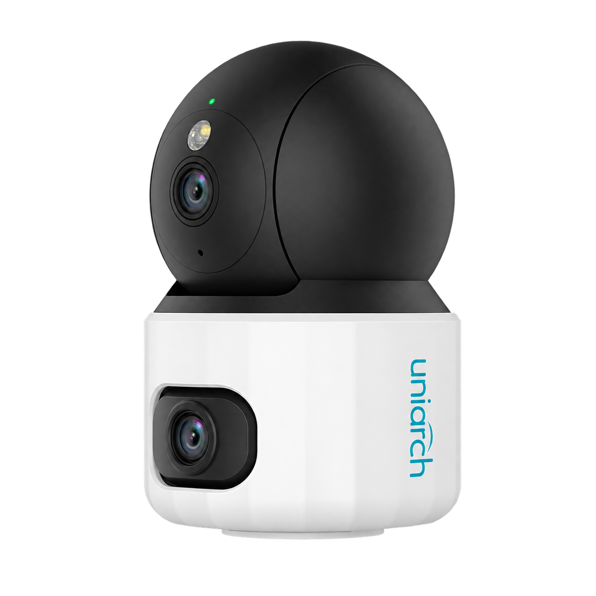 Uho-S3S-M33D - Cámara PT IP Wi-Fi 3MP+3MP 4.0mm IR 10Mts Dual-Lens Interior Mic Botón Uniarch - imagen 1