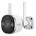 Uho-B2D-M3F3D - Cámara Bullet IP Wi-Fi 3MP IR 20Mts Warm Light Mic Uniarch - imagen 1