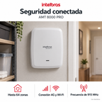 Central de alarma inalámbrica Intelbras AMT 8000 PRO: ejemplo de uso y funciones principales. Imagen ilustrativa.
