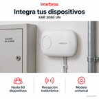 Receptor inalámbrico Intelbras XAR 3060 UN: ejemplo de uso y funciones principales. Imagen ilustrativa.