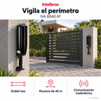 Sensor de doble haz Intelbras IVA 8040 AT: ejemplo de uso y funciones principales. Imagen ilustrativa.
