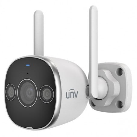 Uho-B2D-M3F3D - Cámara Bullet IP Wi-Fi 3MP IR 20Mts Warm Light Mic Uniarch - imagen 1