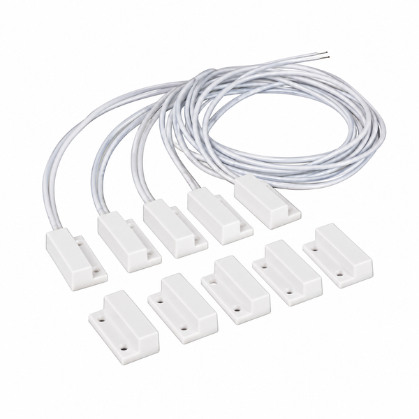 XAS SOBREPOR - Sensor magnetíco de apertura superpuesto con cable Intelbras AMT 2018